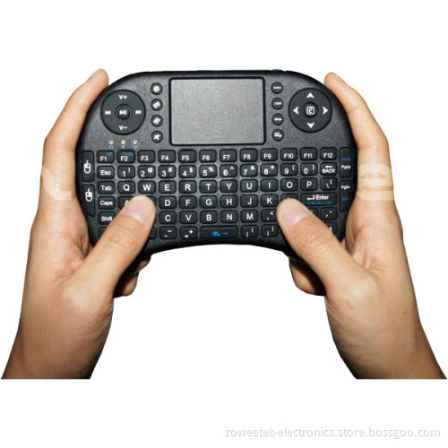 Rii Mini 2.4GHz Mini Wireless Touchpad Keyboard for Smart TV (ZW-51009(MWK09))